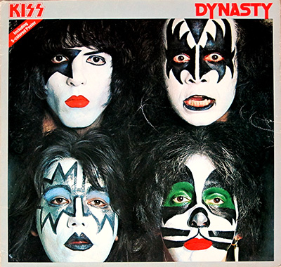 KISS - Dynasty (3 Different Versions incl Colored Vinyl)  album front cover vinyl record